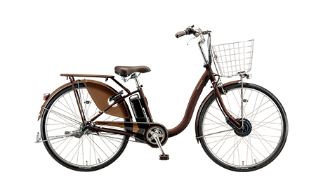 【電動自転車】フロンティア デラックス  2023年モデル　カラメルブラウン