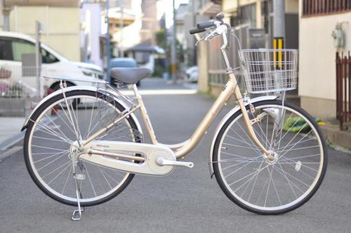 【一般自転車】ロマンス　26インチ　(チタン)