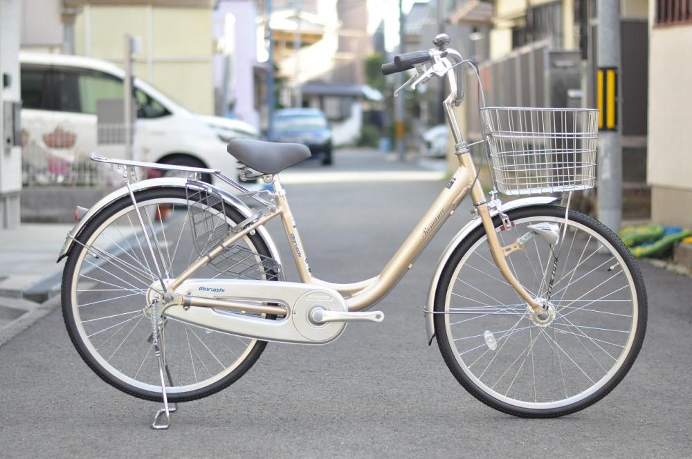 一般自転車】ロマンス (チタン) 24インチ | Maruishi(丸石サイクル