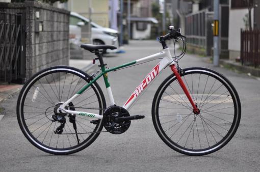 【一般スポーツ自転車】エアーオン 430サイズ　【トリコロール】