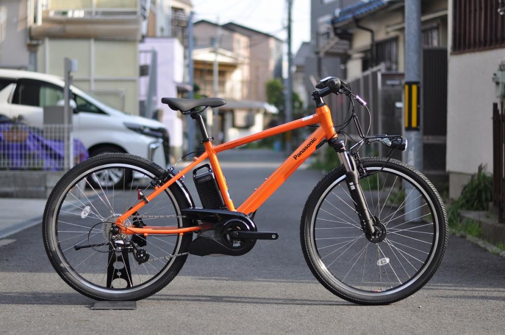 レオパードフラワーブラック パナソニック電動自転車ハリアー