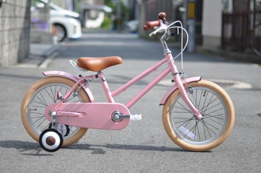 【子供自転車】ジャンボ★16インチ　　ピンク