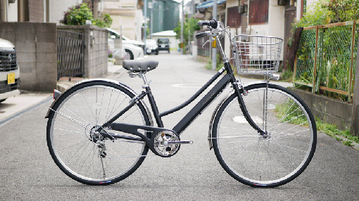 [一般自転車] スプレンダー　27インチ　マットブラック