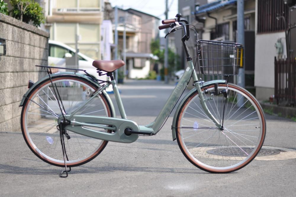 一般自転車】フリット 26インチ (シャイニーグリーン) | S-tech(サカモトテクノ) | サイクルショップカンザキ菅原本店  /大阪のロードバイク・クロスバイク等の自転車屋