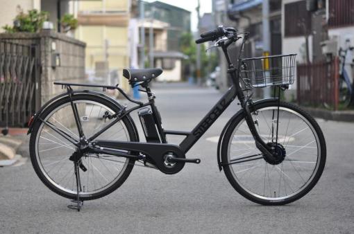 【電動自転車】ステップクルーズe 2023年モデル　クロツヤケシ