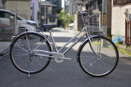 【一般自転車】シャレックスシティ　(メタリックシルバー)　26インチ