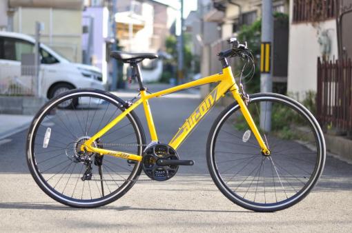 【一般スポーツ自転車】エアーオン 430サイズ　【イエロー】