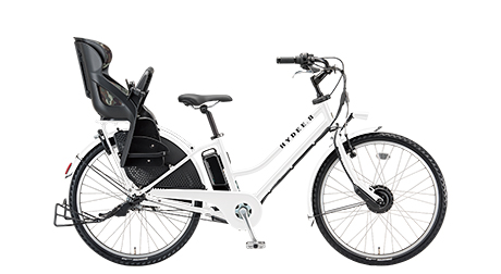 【電動自転車】ハイディ ツー 2024年モデル　(チャイルドシートクッション2個付き)