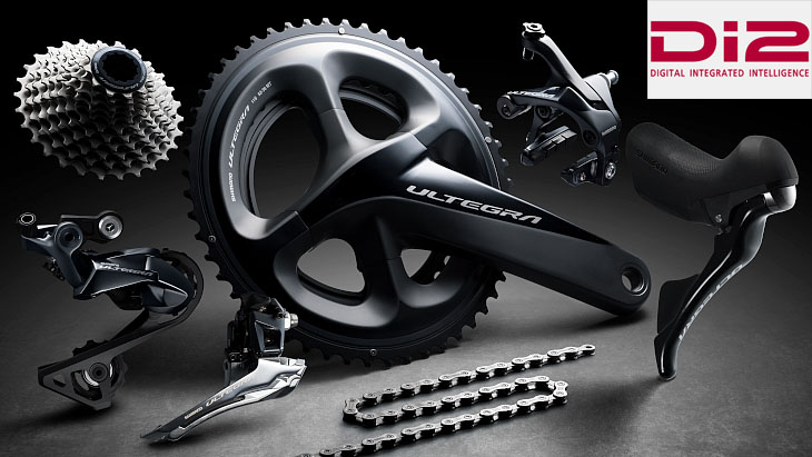 SHIMANO Ultegra Di2 ST-R8050 左右セット車・バイク・自転車 - パーツ