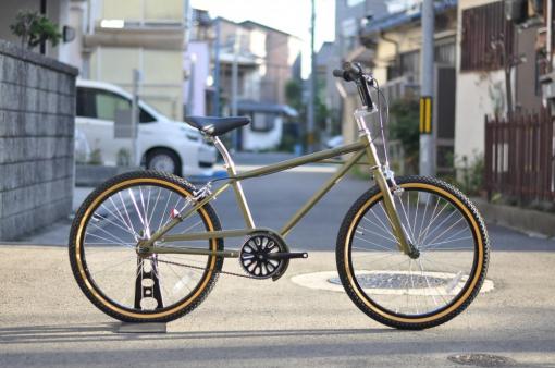【一般スポーツ自転車】バックパッカー609　(マットオリーブ)