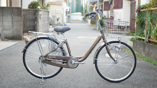 [一般自転車] 　アルフィーノ　オート　24インチ　[シャイニーブラウン]