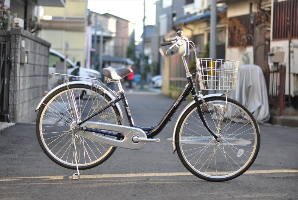 一般自転車】ロマンス (ブルーブラック) 24インチ | Maruishi(丸石