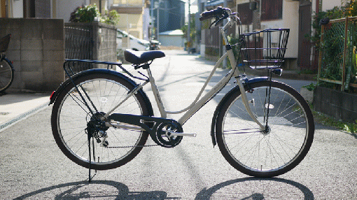 [一般自転車] ワラビーF　(サンドベージュ)