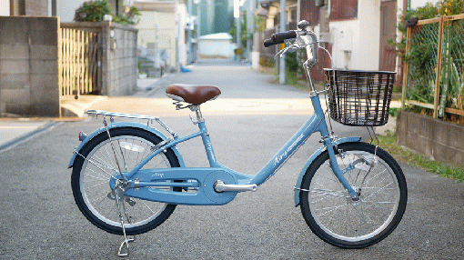 [一般自転車]  エアリーミニ　20インチ　(クラシックブルー)