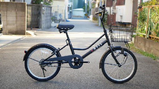 [一般自転車]  チル　20インチ　(マットブラック)