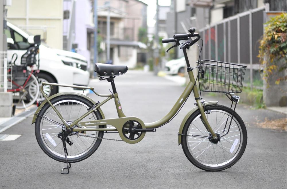 一般自転車】チポラ 20インチ (マットオリーブ) | Welby(ウェルビー