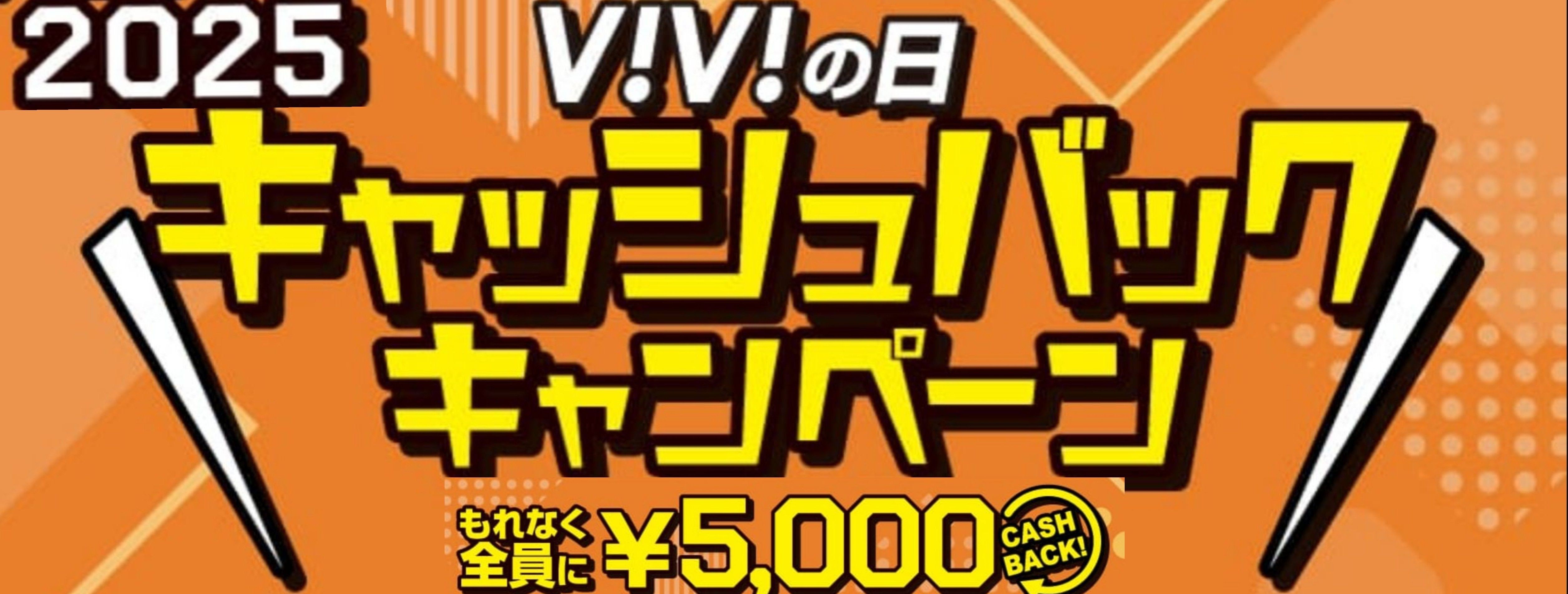 2025ビビの日キャッシュバックキャンペーン